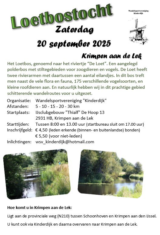 Flyer Loetbostocht 2025